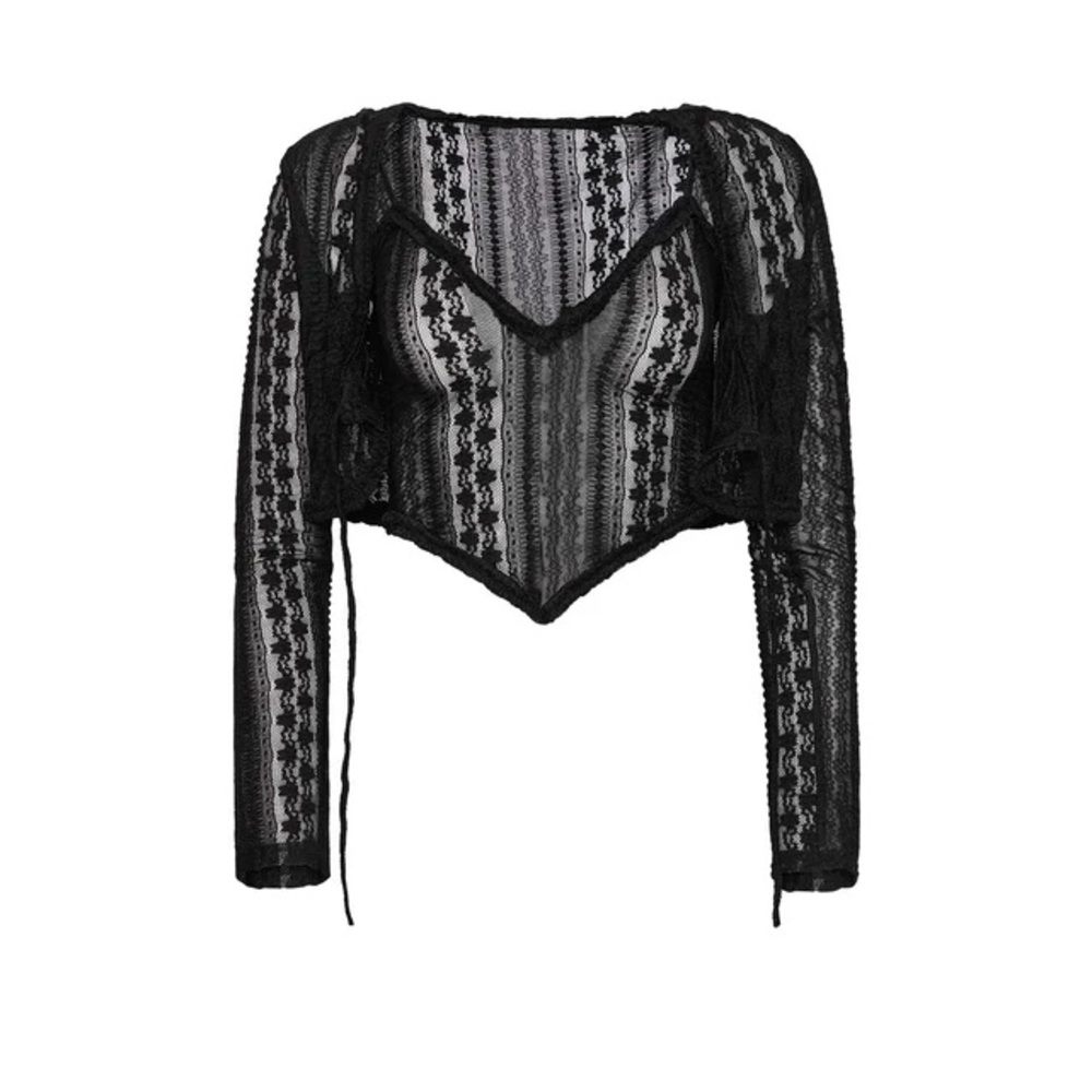 Tiger Mist SOPHA TWO PIECE TOP - BLACK